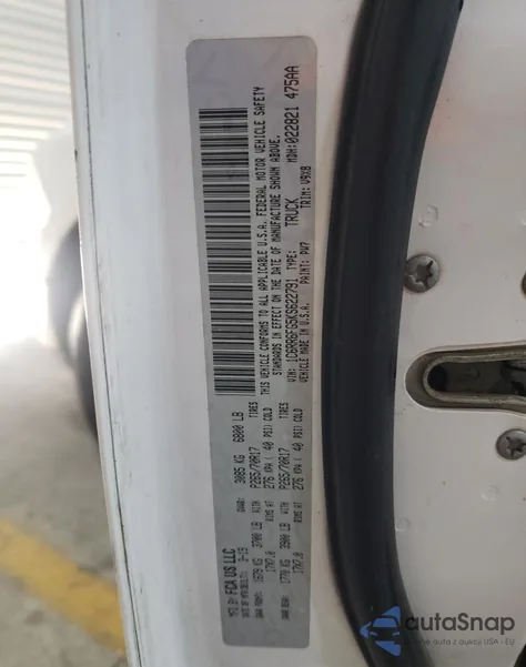 2019 Ram 1500 Classic Tradesman из США, поврежденный, VIN 1C6RR6FG5KS622791